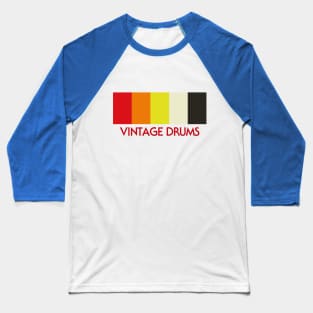 TR-808 STRIPES & FONT #8 Baseball T-Shirt